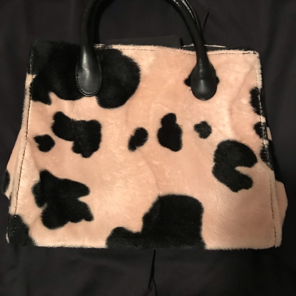 Stylish Black and Cream Tote Bag